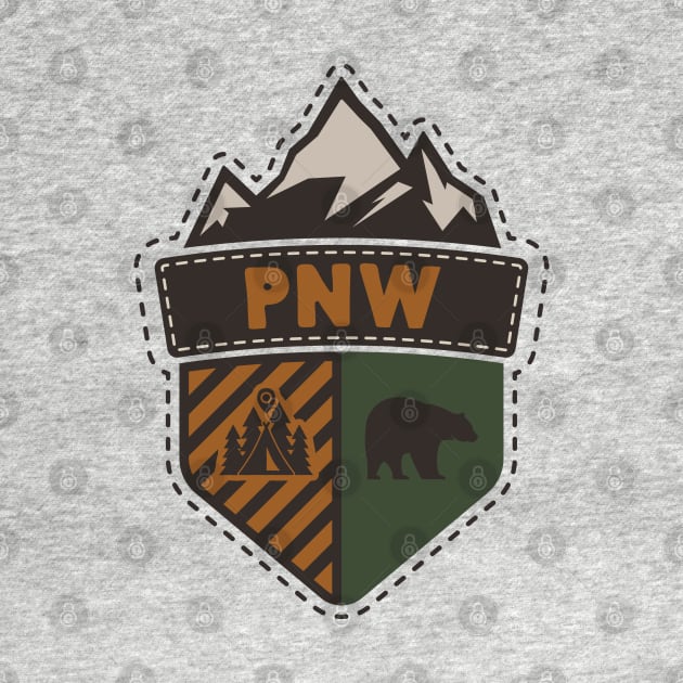 PNW Adventure Badge by happysquatch